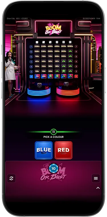 Dice City — мобильная версия