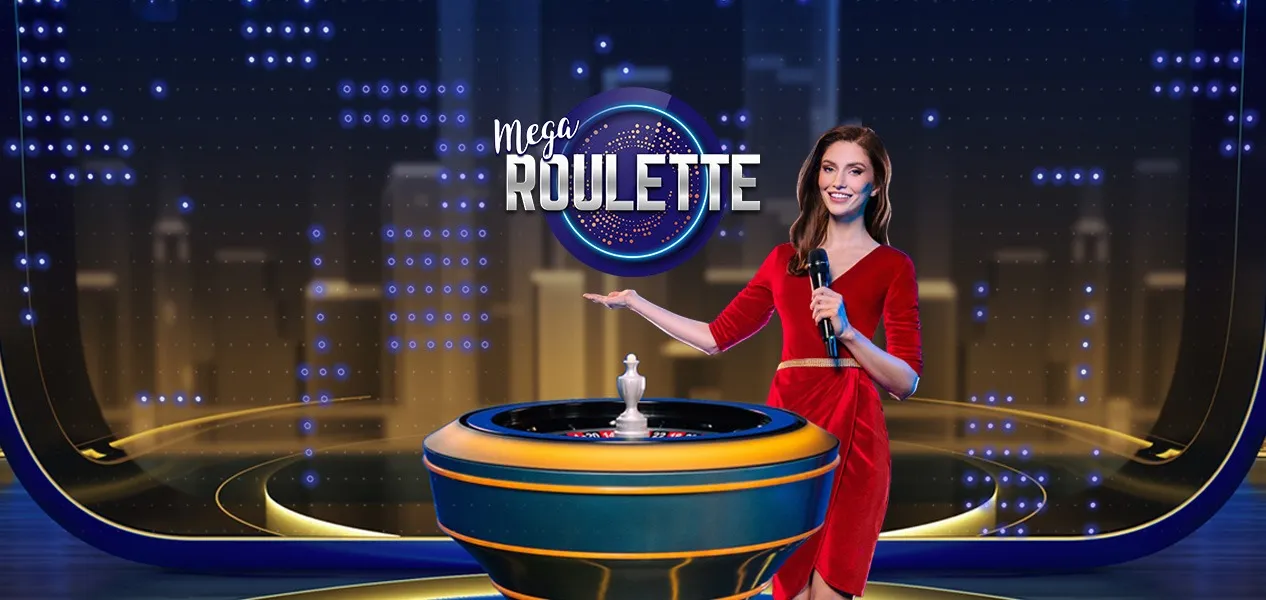 Mega Roulette — ключевой арт, Pragmatic Play