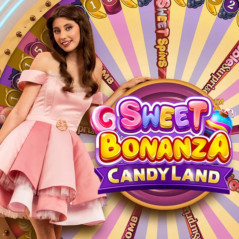 Sweet Bonanza CandyLand — ключевой арт, Pragmatic Play